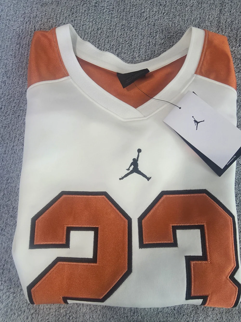 Size S - Jordan Brooklyn Collegiate Hockey Jersey Starfish HV0109-133
